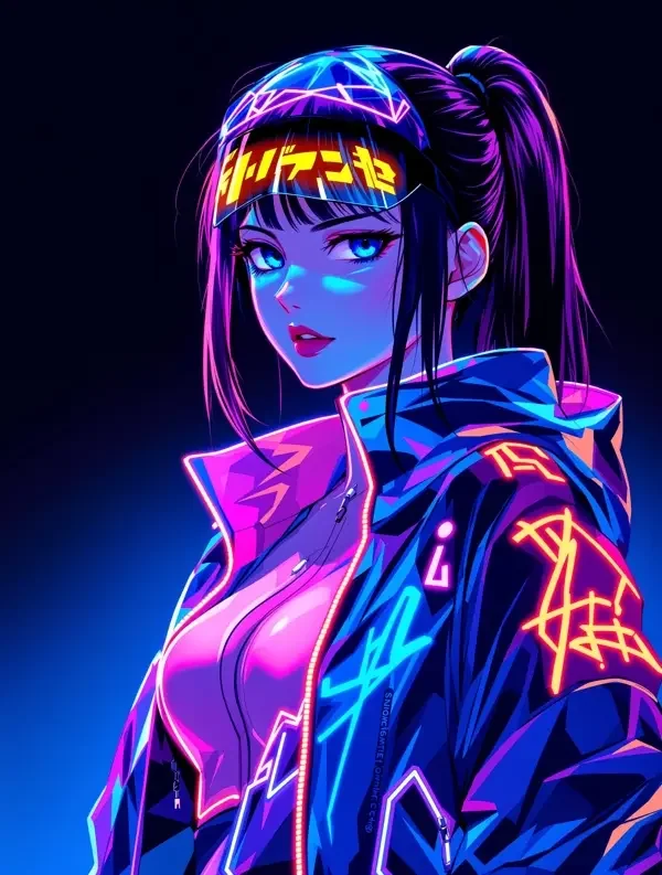 霓虹 角色立绘